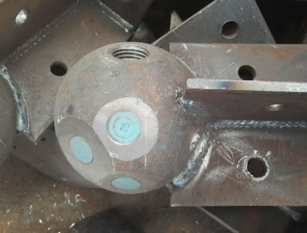 大安螺栓球球塞，网架配件